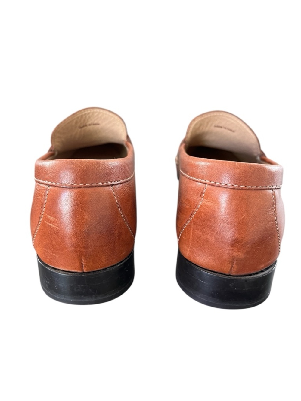 Cole Haan Brown Leather Classic Penny Loafer Slip On Flats Womens 6.5 - Picture 10 of 11